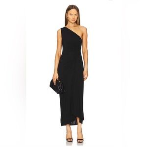 $495 NWT A.L.C. Caroline Dress in Black size XS